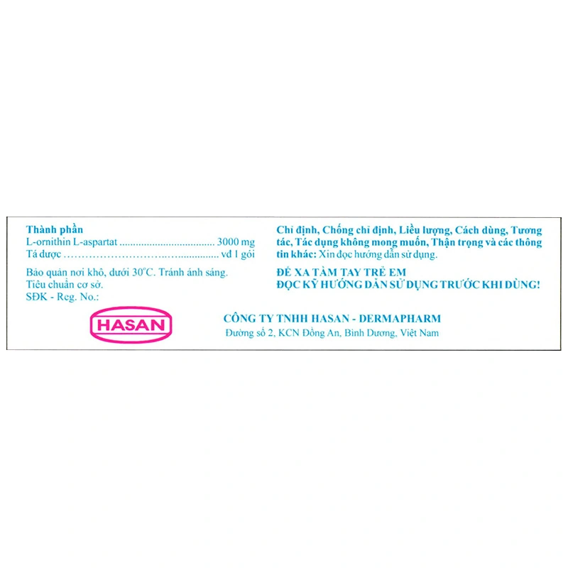 Ganasef 3000mg hỗ trợ điều trị các bệnh kèm theo và các biến chứng gây ra bởi gan (10 gói x 5g) - 2